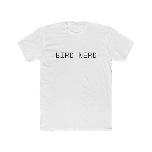 Bird Nerd Unisex Cotton Crew Tee - Perfect Gift for Bird Lovers